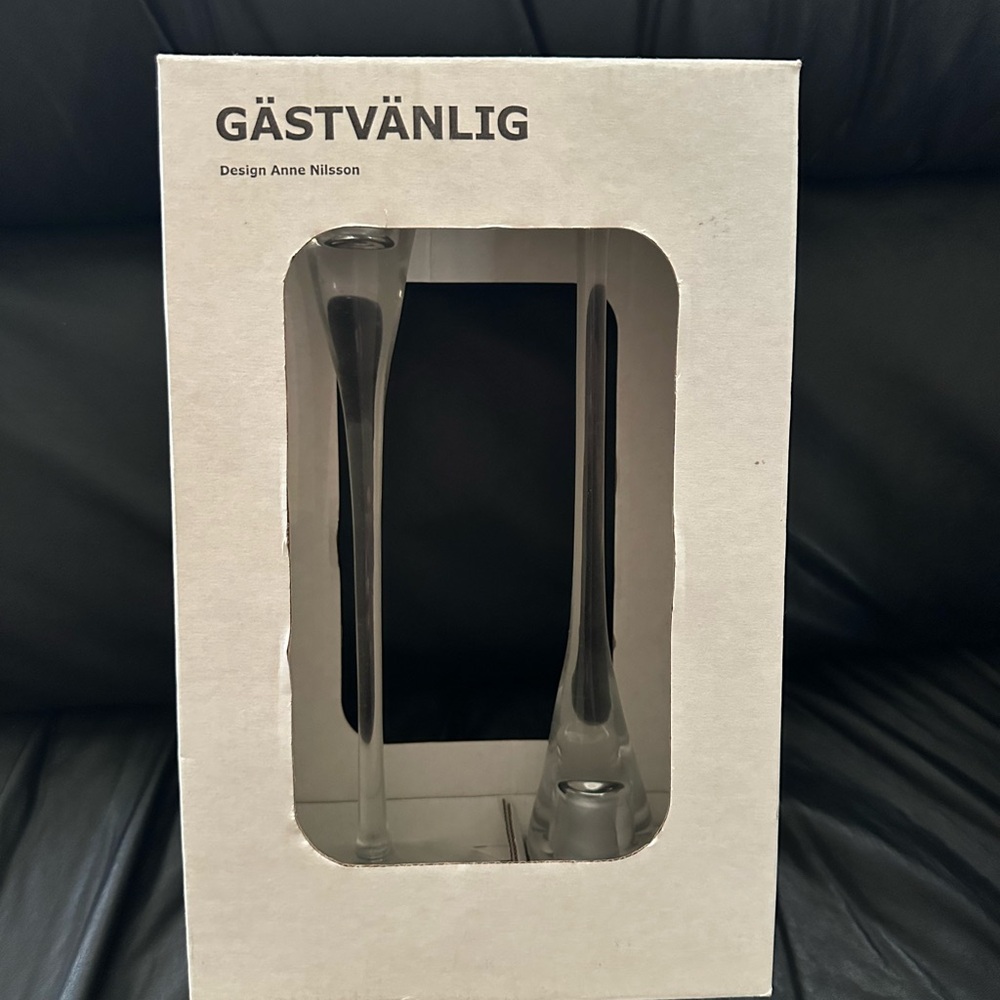 IKEA Gästvänlig Glass Candle Holders